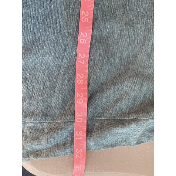 Tahari Womens Cardigan Linen Coastal Open Front Teal Fits M/L To 40” Bust - Picture 7 of 8